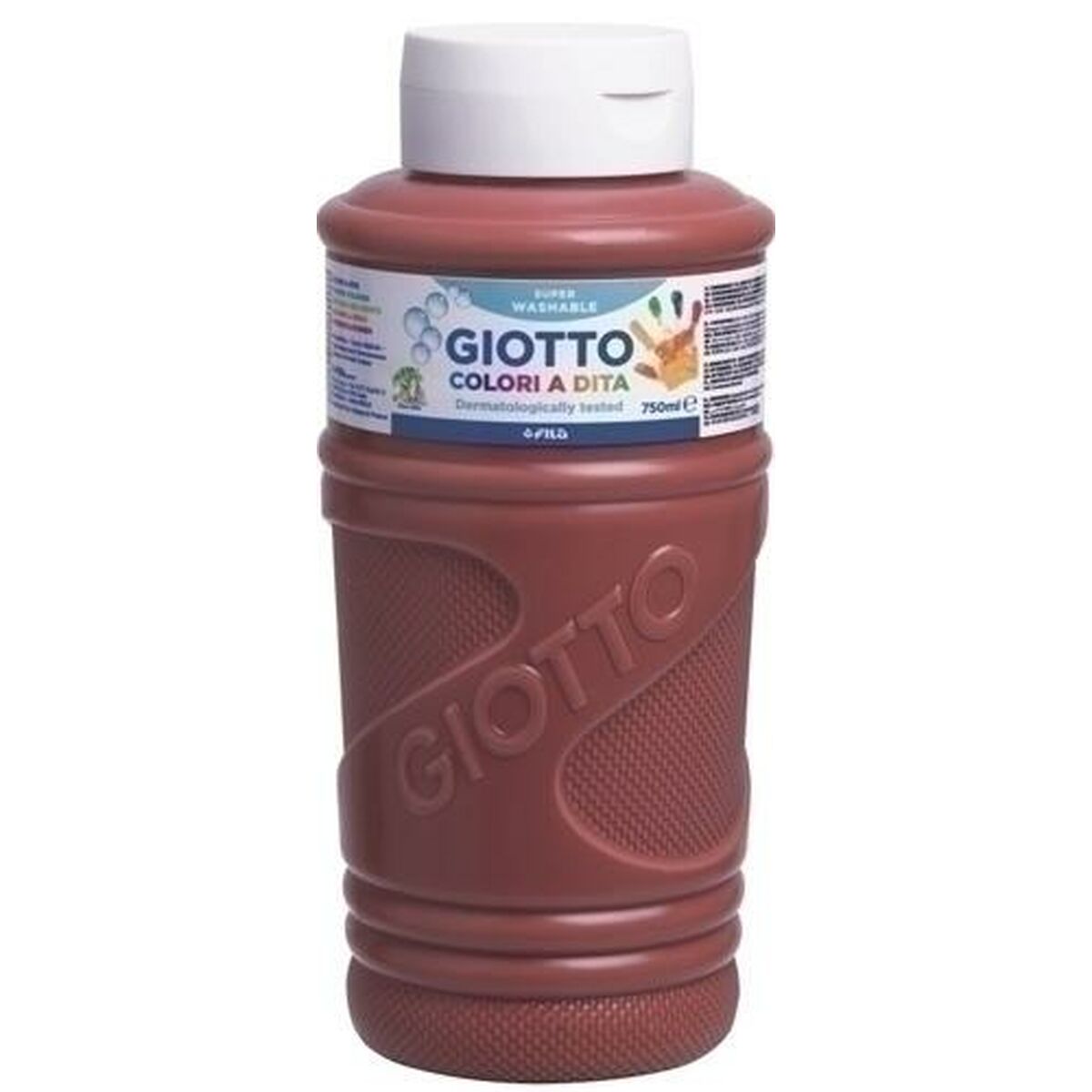 Fingerfärg Giotto Brun 750 ml (6 antal)